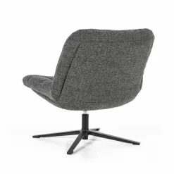 Fauteuil Danica - Antraciet Baquer - Loft24.nl