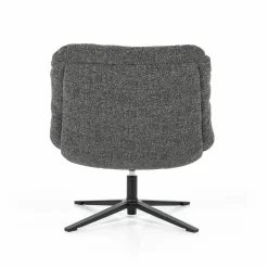 Fauteuil Danica - Antraciet Baquer - Loft24.nl