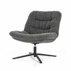 Fauteuil Danica - Antraciet Baquer - Loft24.nl