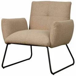 Fauteuil Dante Teddy - Licht bruin - Loft24.nl