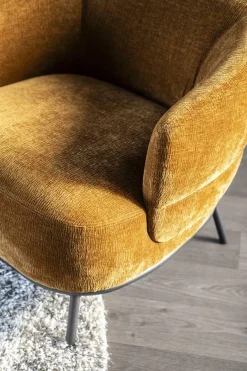 Fauteuil David - mosterd Safari - Loft24.nl