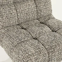 Fauteuil Fenna Geweven stof - Taupe - Loft24.nl