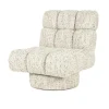 Fauteuil Fenna Geweven stof - Beige - Loft24.nl