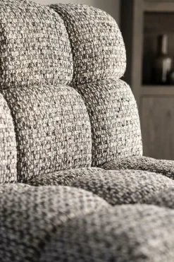 Fauteuil Fenna Geweven stof - Beige - Loft24.nl