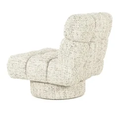 Fauteuil Fenna Geweven stof - Beige - Loft24.nl