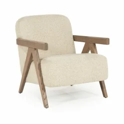 Fauteuil Francis Grove Bouclé - Beige - Loft24.nl