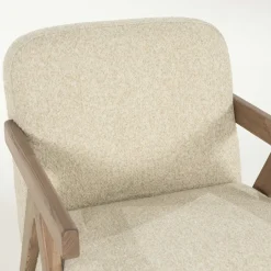 Fauteuil Francis Grove Bouclé - Beige - Loft24.nl