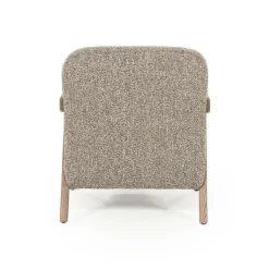 Fauteuil Francis Grove Bouclé - Taupe - Loft24.nl