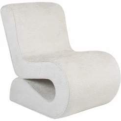 Fauteuil Frankie Chenille - Creme - Loft24.nl