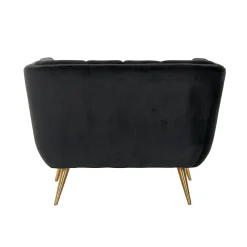 Fauteuil Huxley Velvet - Antraciet - Loft24.nl