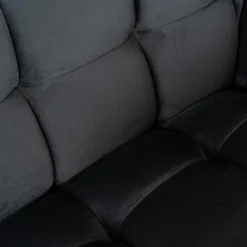 Fauteuil Huxley Velvet - Antraciet - Loft24.nl