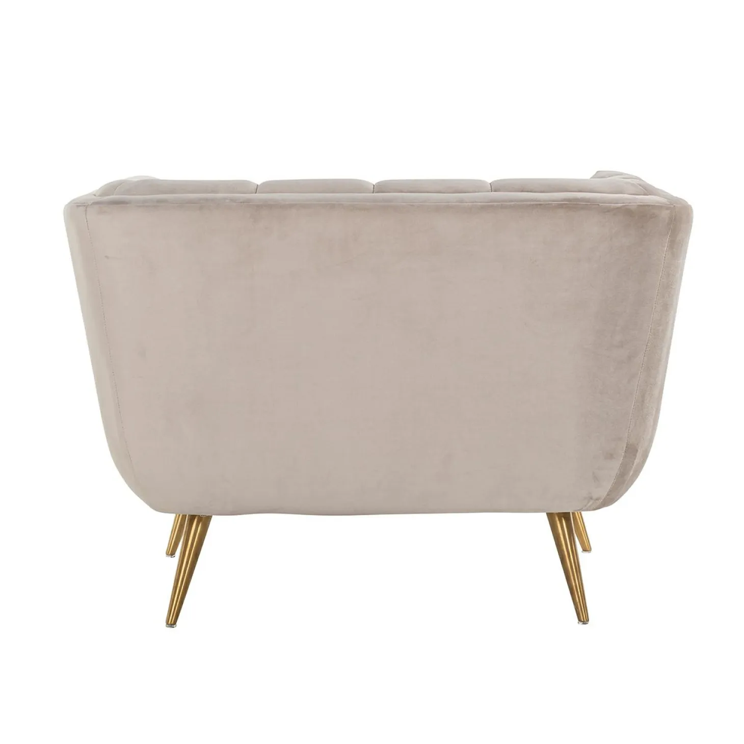 Fauteuil Huxley Velvet - Khaki - Loft24.nl