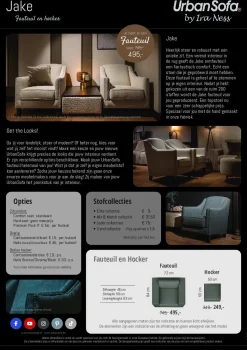 Fauteuil Jake - zelf samenstellen - Loft24.nl