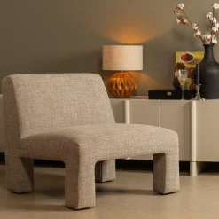 Fauteuil Lavid Geweven - Naturel - Loft24.nl