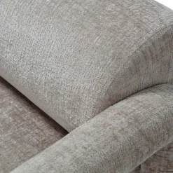 Fauteuil Lenny Structure Velvet - Zand - Loft24.nl