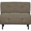 Fauteuil Lloyd Grof Geweven - Donkerbruin - Loft24.nl