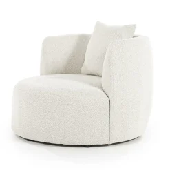 Fauteuil Louis Bouclé - Beige - Loft24.nl