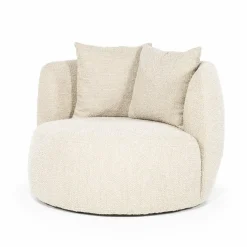 Fauteuil Louis Bouclé - Zand - Loft24.nl