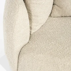Fauteuil Louis Bouclé - Zand - Loft24.nl