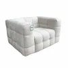 Fauteuil Merrol Chenille - Crème - Loft24.nl