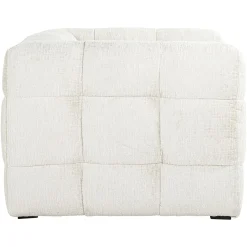 Fauteuil Merrol Chenille - Crème - Loft24.nl
