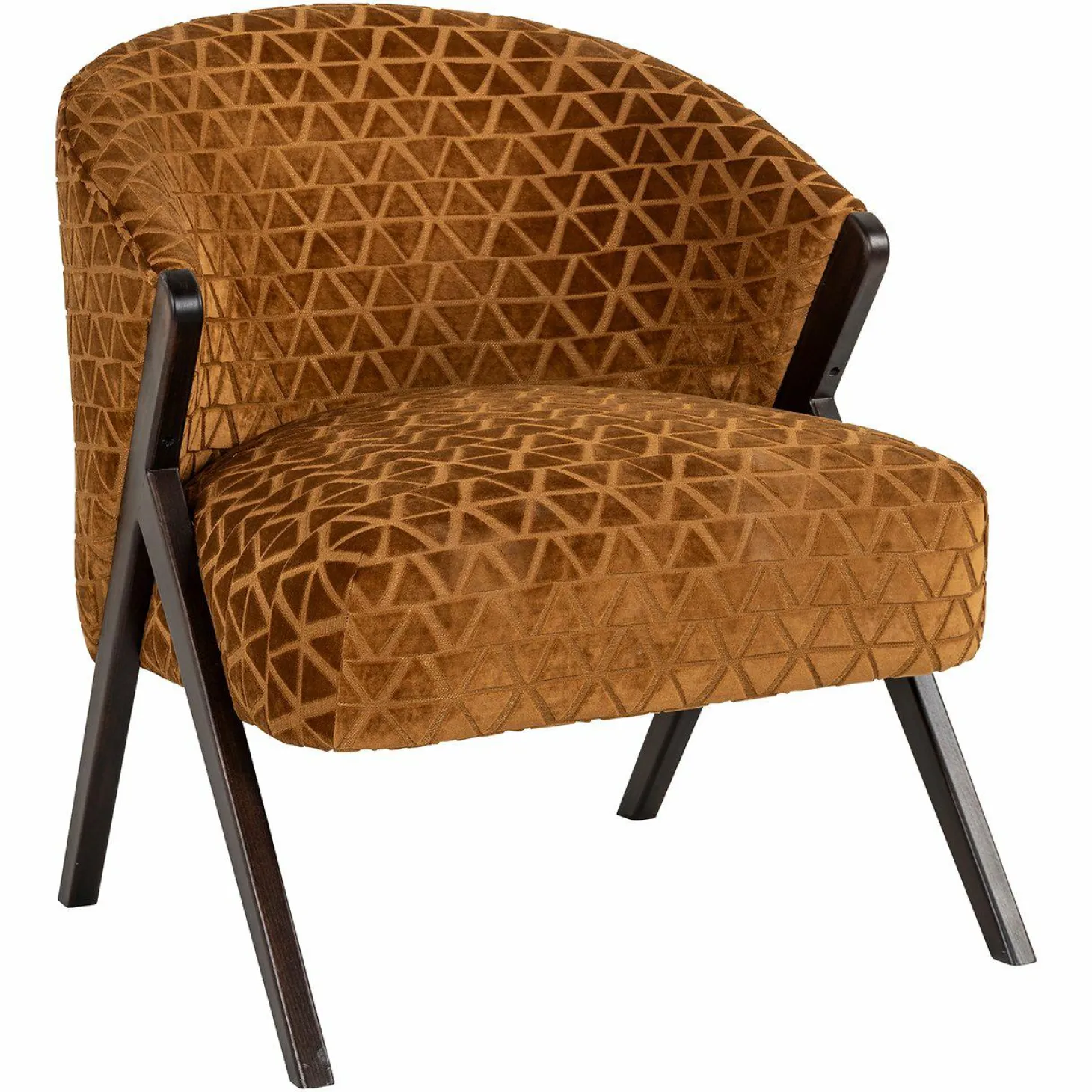 Fauteuil Mia Triangle - Goud - Loft24.nl