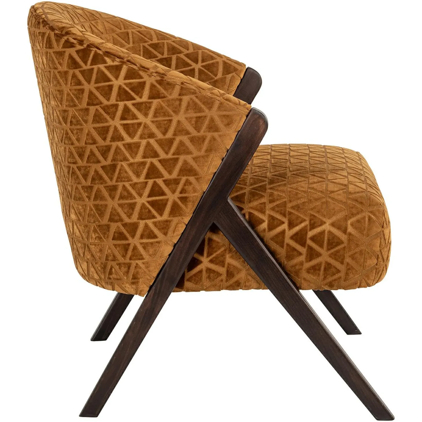 Fauteuil Mia Triangle - Goud - Loft24.nl