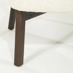 Fauteuil Mikky Eikenhout en stof Beige / Bruin - Loft24.nl