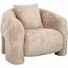 Fauteuil Milania Chenille Beige - Loft24.nl