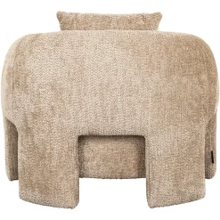 Fauteuil Milania Chenille Beige - Loft24.nl