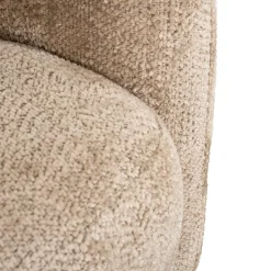 Fauteuil Milania Chenille Beige - Loft24.nl