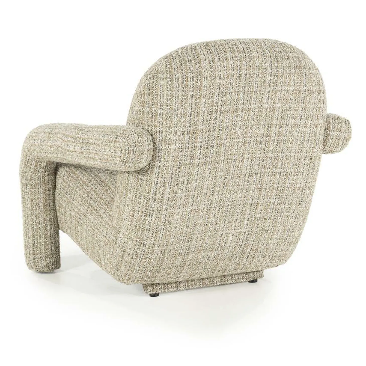 Fauteuil Monica Grove Bouclé - Taupe - Loft24.nl