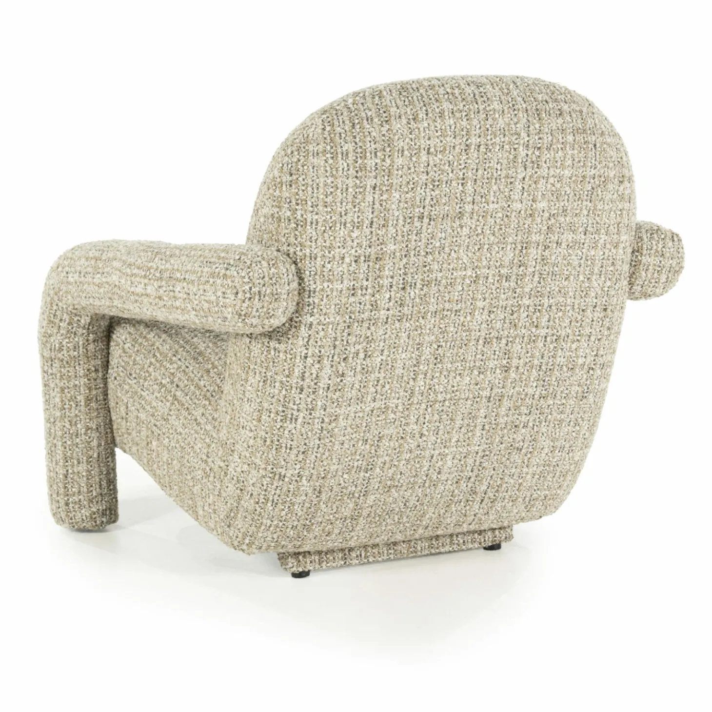 Fauteuil Monica Grove Bouclé - Taupe - Loft24.nl