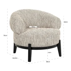 Fauteuil Montana Be Trendy - Naturel - Loft24.nl
