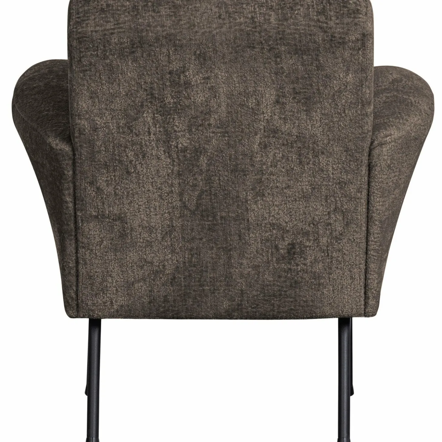Fauteuil Muse Chenille - Grijs/Bruin - Loft24.nl
