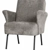 Fauteuil Muse Chenille - Taupe - Loft24.nl