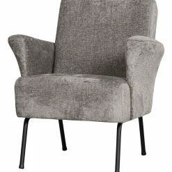 Fauteuil Muse Chenille - Taupe - Loft24.nl