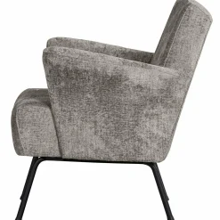 Fauteuil Muse Chenille - Taupe - Loft24.nl