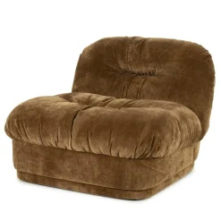 Fauteuil Nook Chenille - Mosterd - Loft24.nl