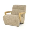 Fauteuil Olek Bouclé - Taupe - Loft24.nl