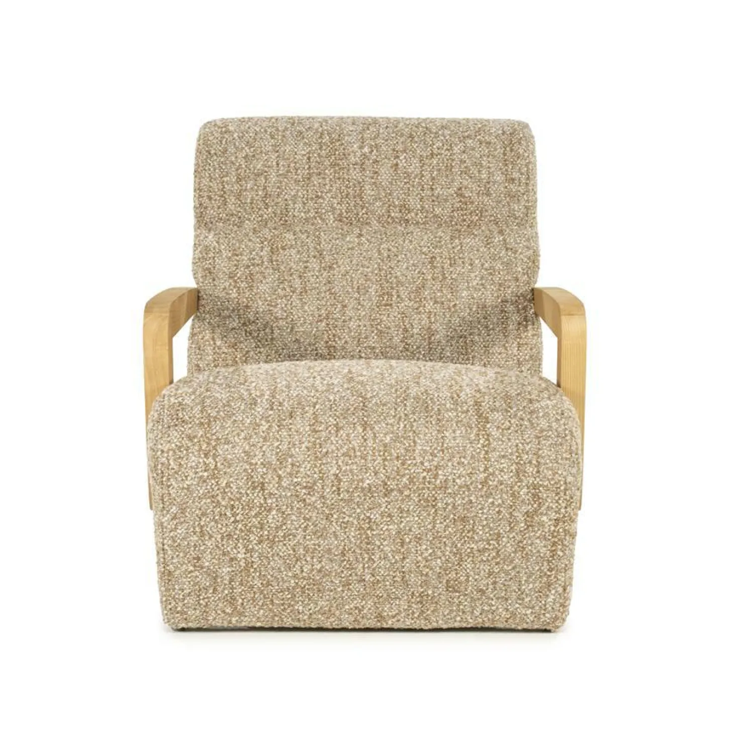 Fauteuil Olek Bouclé - Taupe - Loft24.nl