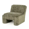 Fauteuil Omla Fluffy - Groen - Loft24.nl