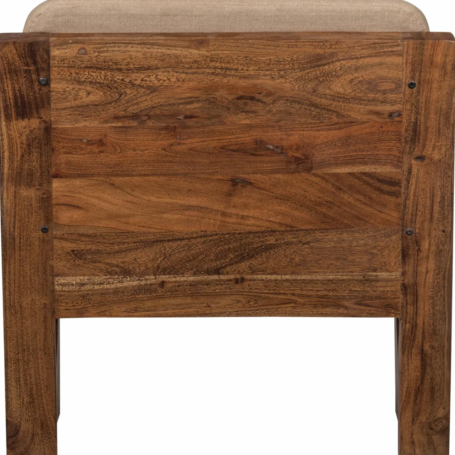 Fauteuil Opulent Bouclé / Acaciahout - Naturel - Loft24.nl