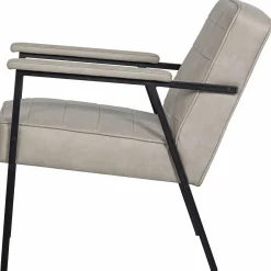 Fauteuil Patchwork PU - Naturel - Loft24.nl