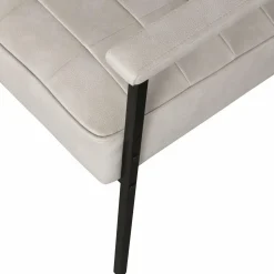 Fauteuil Patchwork PU - Naturel - Loft24.nl