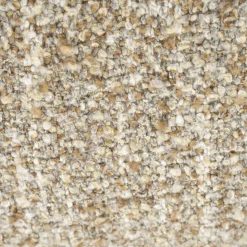 Fauteuil Reza Bouclé en naturel eikenhout - Beige - Loft24.nl