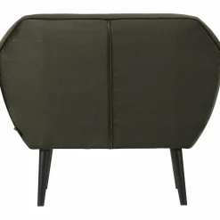 Fauteuil Rocco Velvet - Warm groen - Loft24.nl