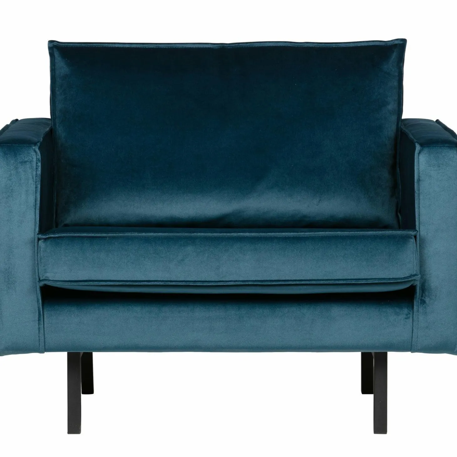 Fauteuil Rodeo Velvet - Blauw - Loft24.nl