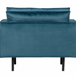 Fauteuil Rodeo Velvet - Blauw - Loft24.nl