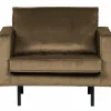 Fauteuil Rodeo Velvet - Taupe - Loft24.nl